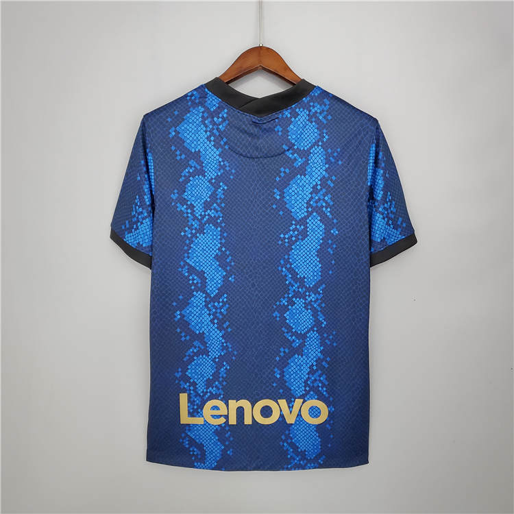 Inter Milan 21-22 Home Blue Soccer Jersey Football Shirt - Click Image to Close